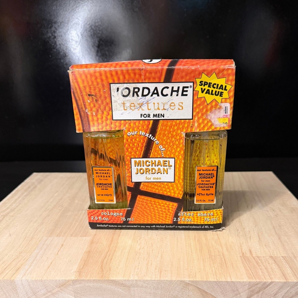 Jordache Textures Michael Jordan Cologne and After Shave‎ Set For Men